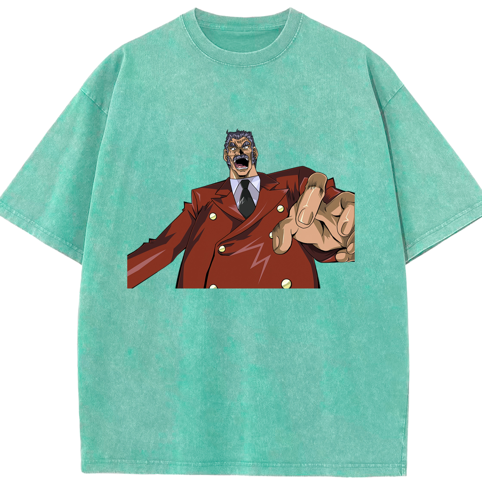 （画像用） 遊☆戯☆王 Yu-Gi-Oh! 綿100% ヴィンテージ風 半袖Tシャツ（フロントプリント）